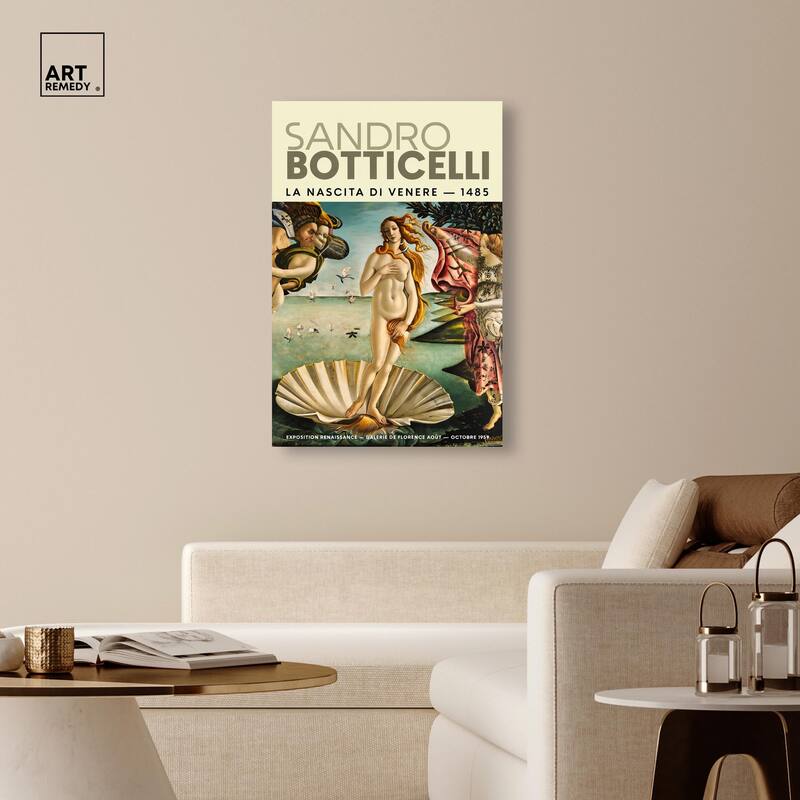 Renaissance Birth of Beauty Canvas by Art Remedy, Gallery Wrapped