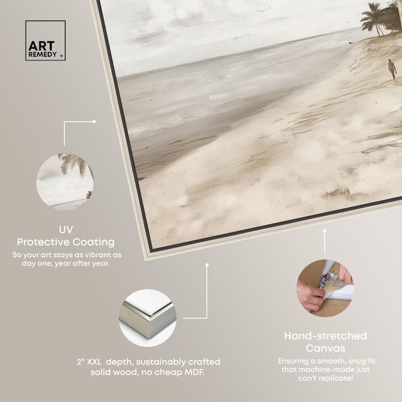 Vastness of the Sea II Canvas by Art Remedy