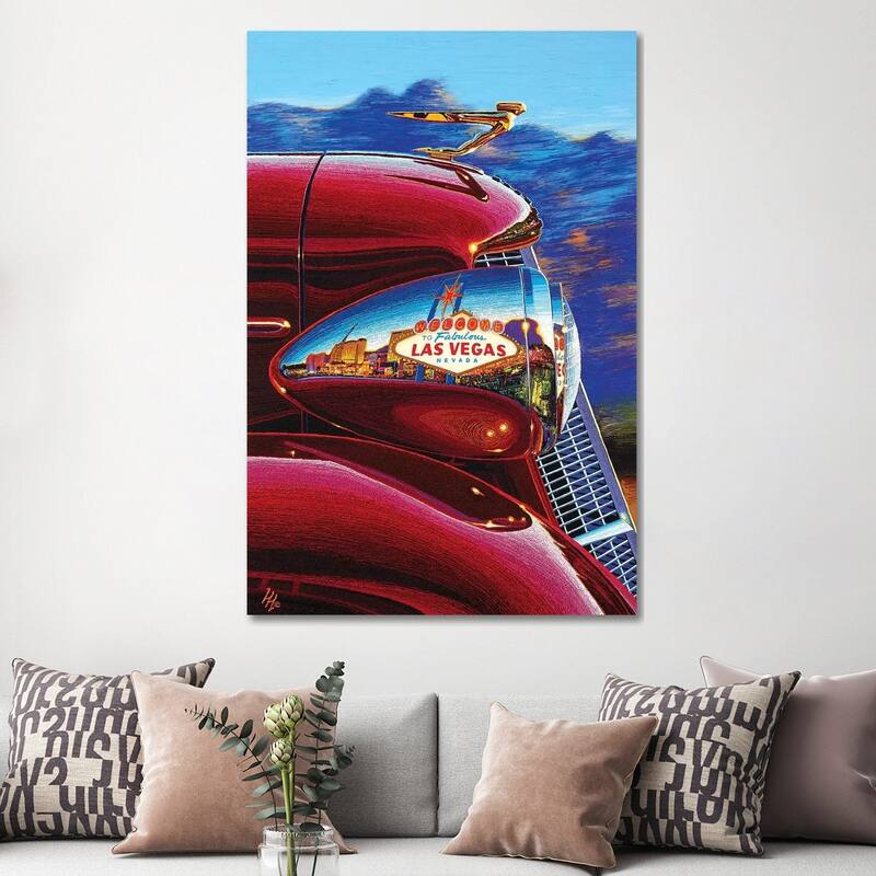 iCanvas "Las Vegas - A World Of Difference" by Wil Cormier Canvas Print