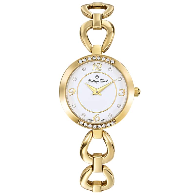 Mathey Tissot Women's Fleury 1496 White Dial Watch - D1496PYI - 6 (36)