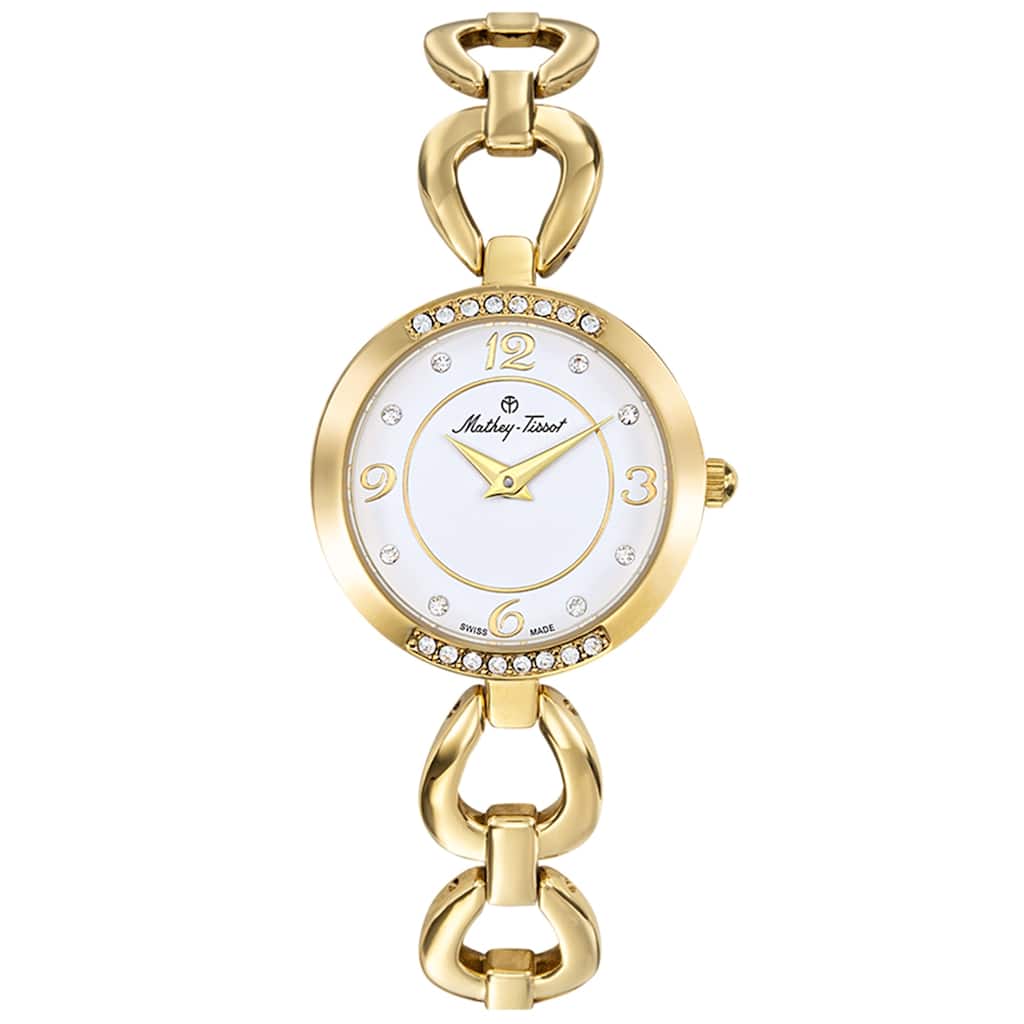 Mathey Tissot Women's Fleury 1496 White Dial Watch - D1496PYI - 6 (36)