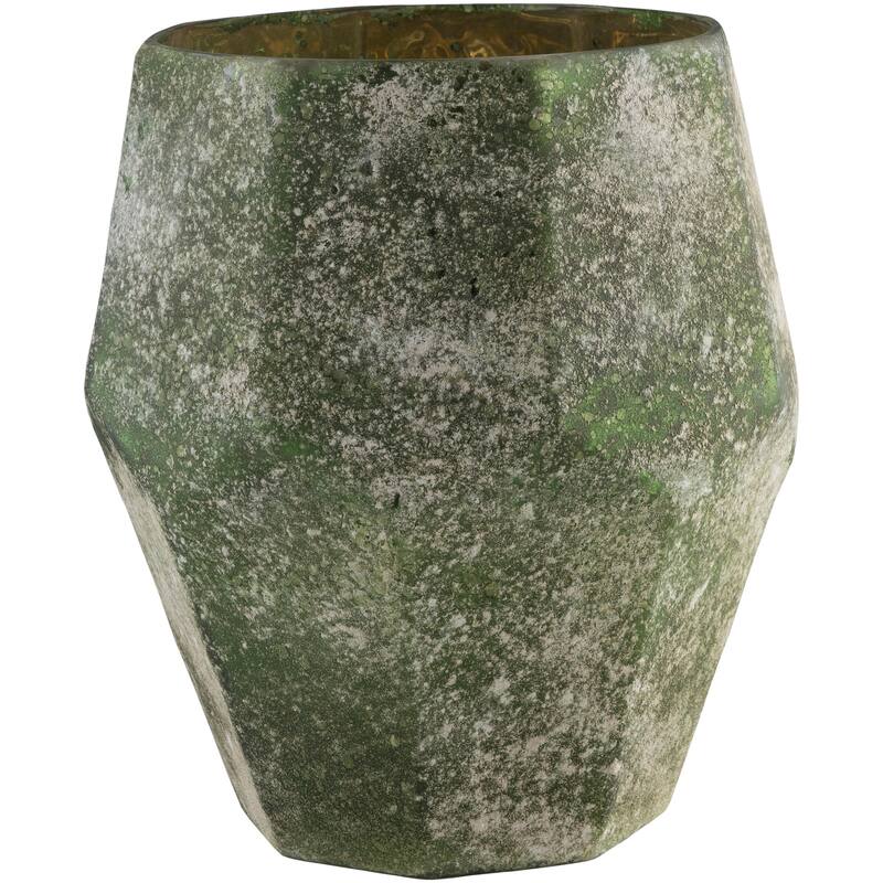 Eburwin Glass Traditional Hurricane Set (3-piece) - 12" x 11" x 11", 11" x 10" x 10", 8" x 8" x 8"