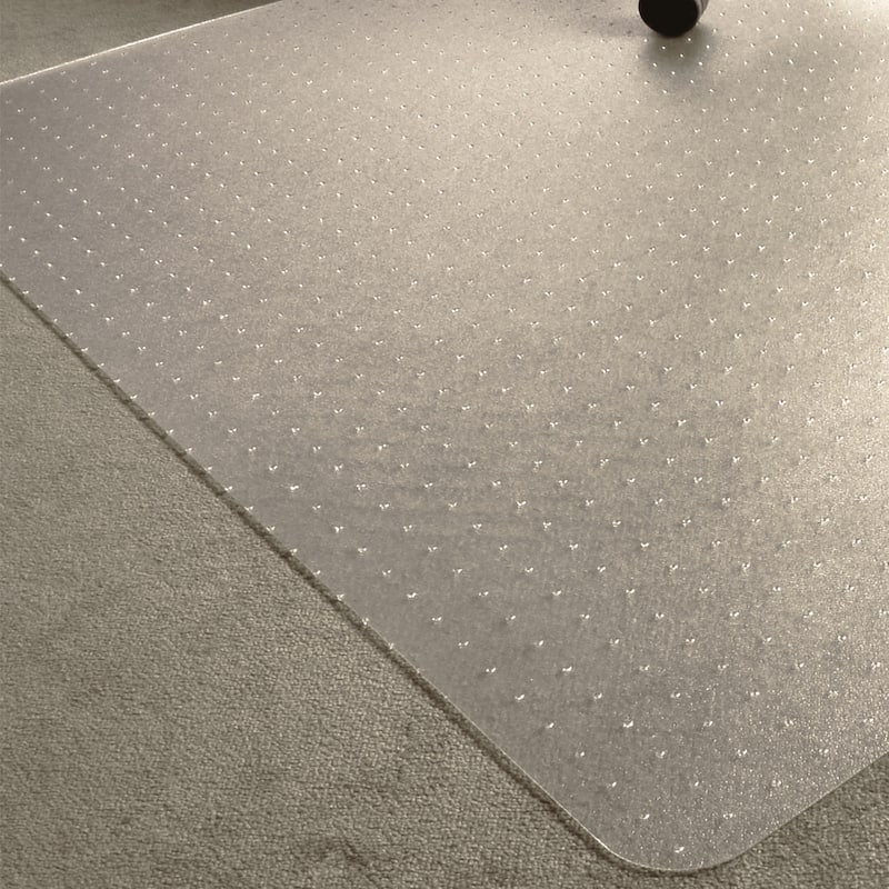 Floortex® Ecotex® BioPlus Eco Friendly Carbon Neutral Polycarbonate Chair Mat for Carpet - 29" x 47"