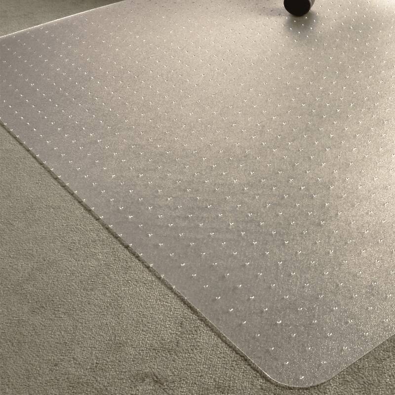 Floortex® Ecotex® BioPlus Eco Friendly Carbon Neutral Polycarbonate Chair Mat for Carpet - 45" x 53"