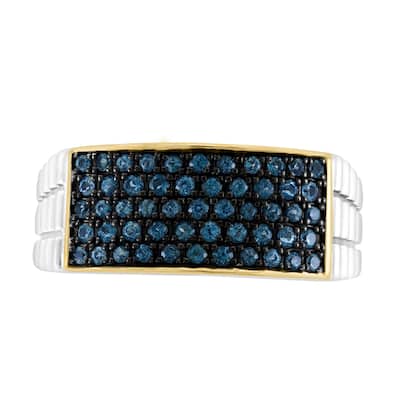 EFFY Men's 925 Sterling Silver London Blue Topaz Ring