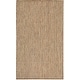 preview thumbnail 51 of 70, Nourison Horizon Indoor/Outdoor Chevron Area Rug 3' x 5' - Natural