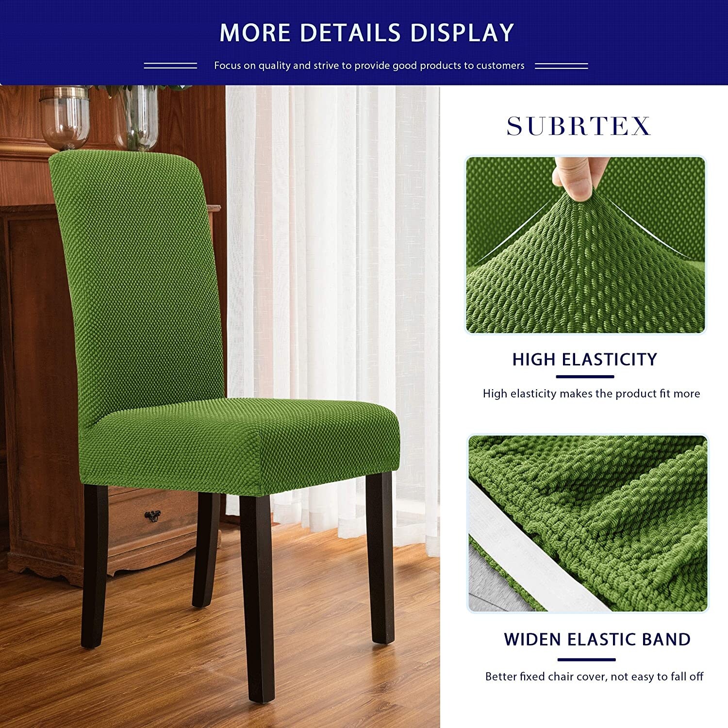 Subrtex dining room on sale slipcovers stretch chair