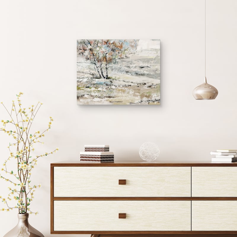 Meadow Tree by Studio Arts Canvas Art Print