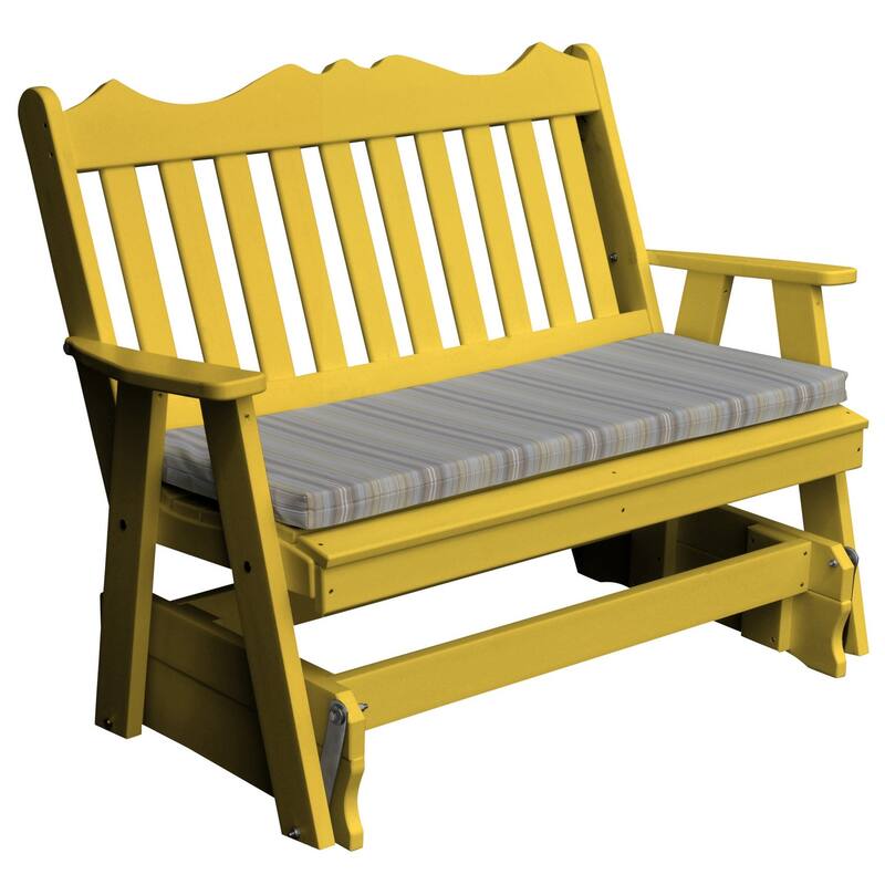 Poly 5' Royal English Glider - Lemon Yellow