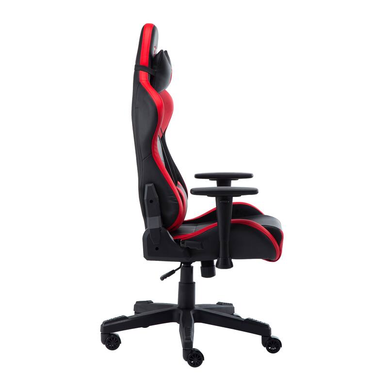 Sport Office-PC Gaming Chair with 150-Degree Recline, Adjustable Seat & 2D Armrests, Durable Nylon Base