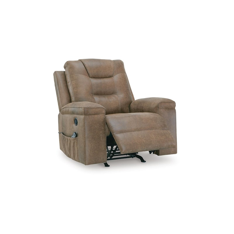Signature Design by Ashley Shadehille Brown Recliner