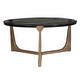 preview thumbnail 3 of 3, Uttermost Bohdi Outdoor Brass Coffee Table