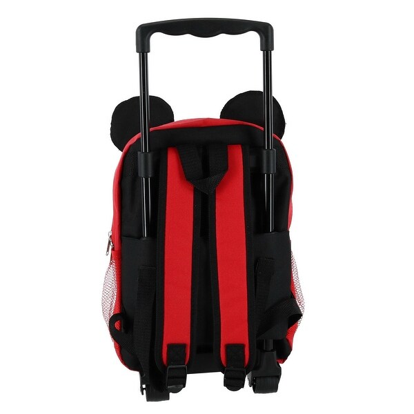 mickey mouse rolling backpack