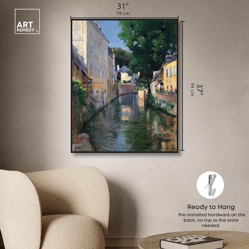 The River Isole Canvas by Art Remedy