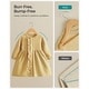 preview thumbnail 2 of 4, Kids Solid Wood Baby Hangers 10 Pack, Children's Coat Hangers with Pants Bar, Shoulder Notches, Swivel Hooks