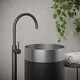 preview thumbnail 5 of 13, Karran Cinox Stainless Steel Round Pedestal Sink
