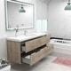 preview thumbnail 24 of 39, Selina 60" Wall Mounted Vanity with Single Sink