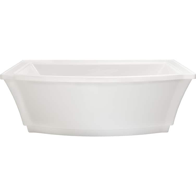 American Standard Estate 68" Freestanding Soaking Bathtub with Center - White