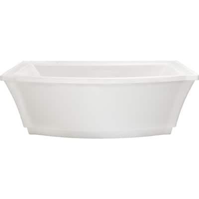 American Standard Estate 68" Freestanding Soaking Bathtub with Center