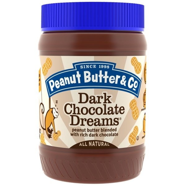 Peanut Butter and Co Peanut Butter - Dark Chocolate Dreams - Case of 6 - 16 oz.