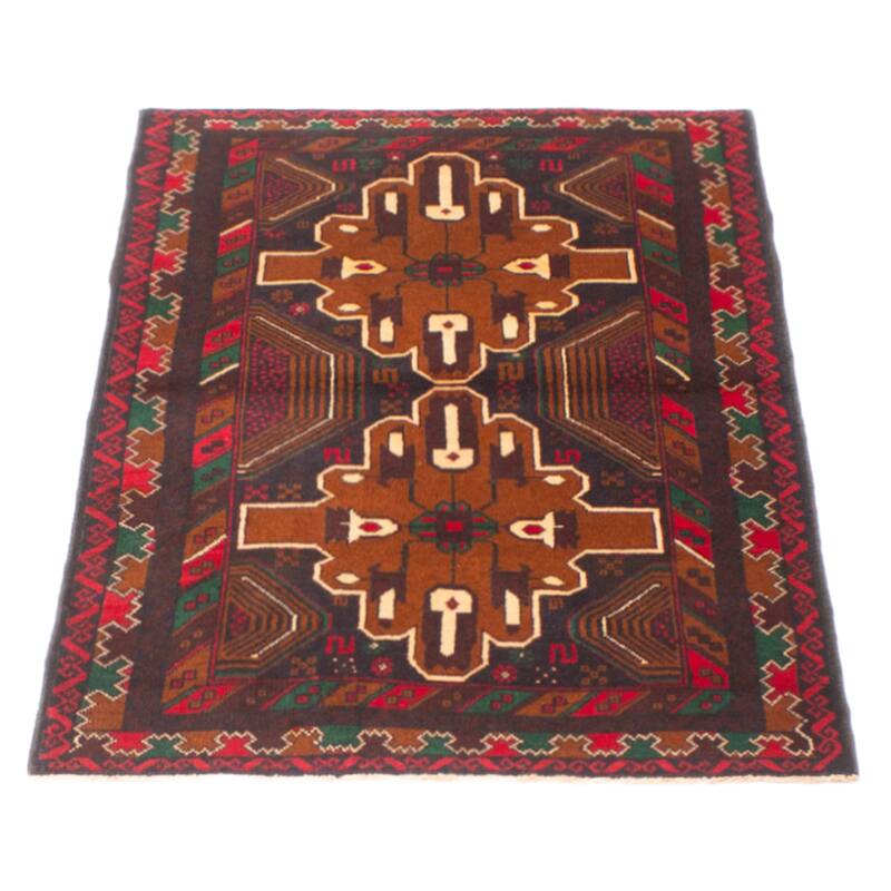 Teimani Black Rug 3'0" x 4'8" - 3'0 x 4'8