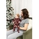 preview thumbnail 5 of 5, Breezy Bear Baby Footie Pajamas, 2-Way Zipper - Dear Santa