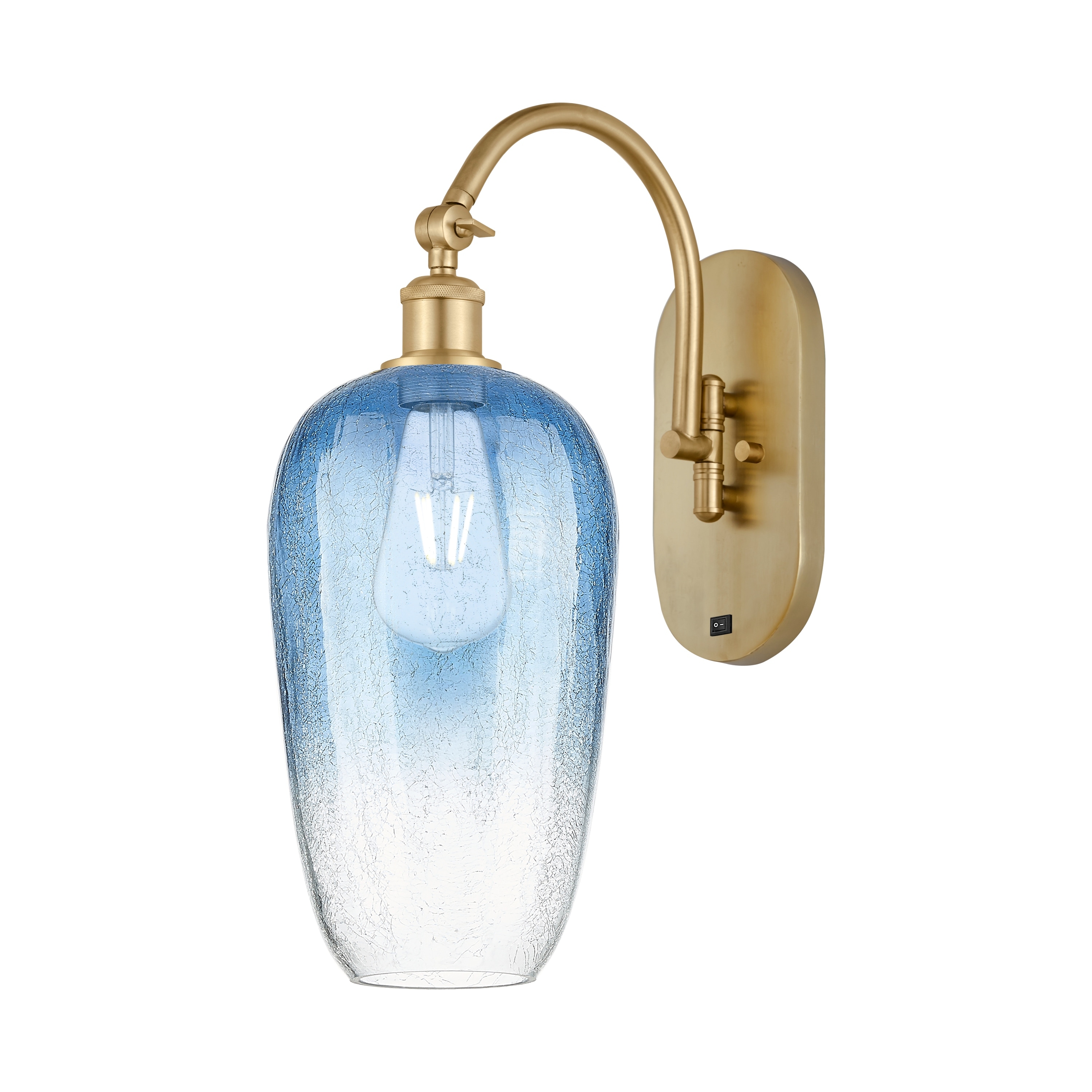 Innovations Lighting Endless Possibilities Ballston - Brookhaven Flute - 1 Light 7" Swiveling Sconce