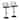 The Gray Barn Charlotte Adjustable Bar Stool with Rounded T Footrest (Set of 2)