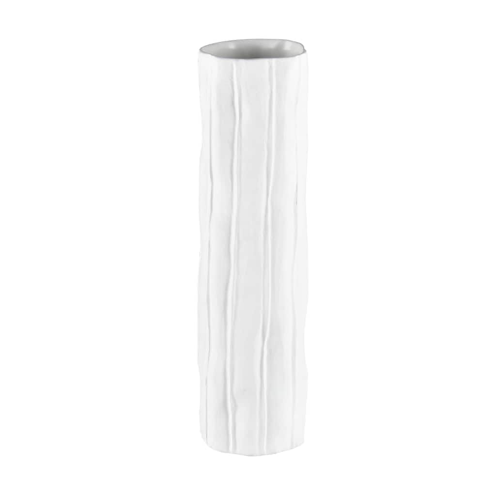 Atlas Clark Tall Painted Earthenware Vase