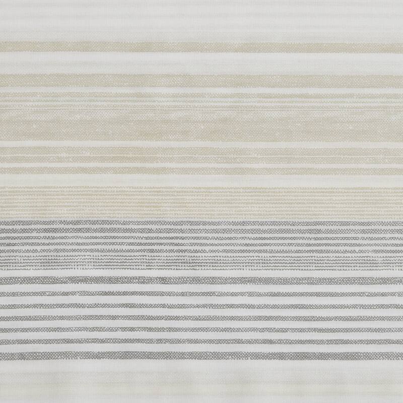 Tommy Bahama Canal Island Stripe Cotton Reversible Comforter (Grey, 3 Piece)