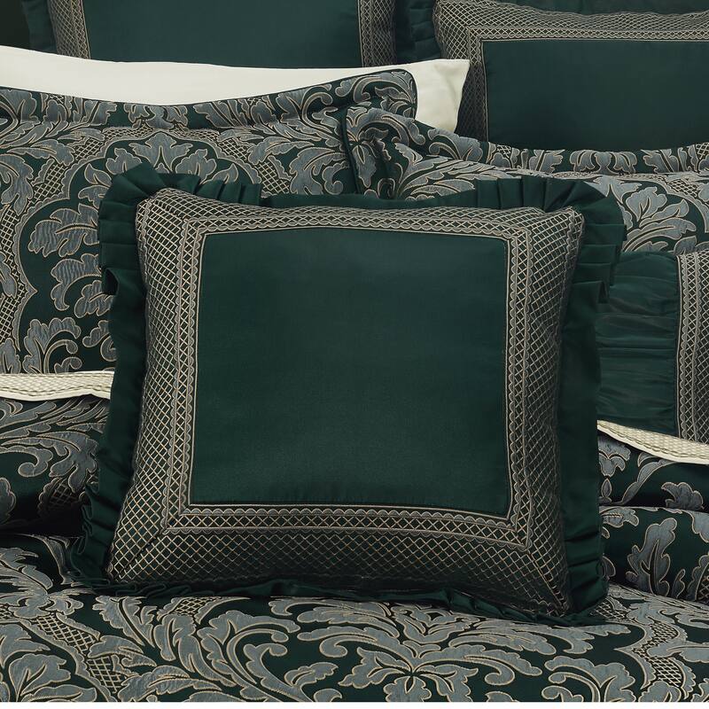 Bellini 20" Square Decorative Throw Pillow - Polyester - Forest - Accent
