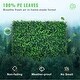 preview thumbnail 6 of 5, VEVOR 12 Piece 20"x20" Artificial Boxwood Panels for Indoor & Outdoor Use, Green - 11