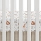 preview thumbnail 5 of 7, Lambs & Ivy Painted Forest Gray/Beige Woodland Animals 4-Piece Nursery Baby Crib Bedding Set