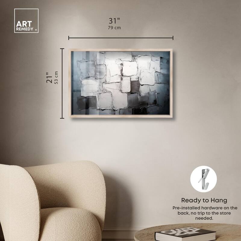 Urban Grid Shadowbox by Art Remedy