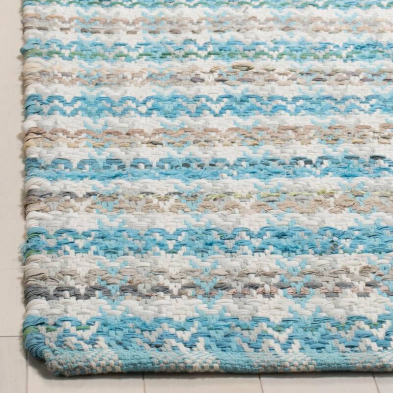 SAFAVIEH Handmade Flatweave Montauk Hermanda Casual Cotton Rug