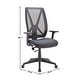 preview thumbnail 5 of 3, Eurotech Outlast Cooling Executive Chair, Fabric Seat & Mesh Back