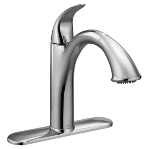 Moen Camerist Single Handle Kitchen Faucet with Pullout Spray