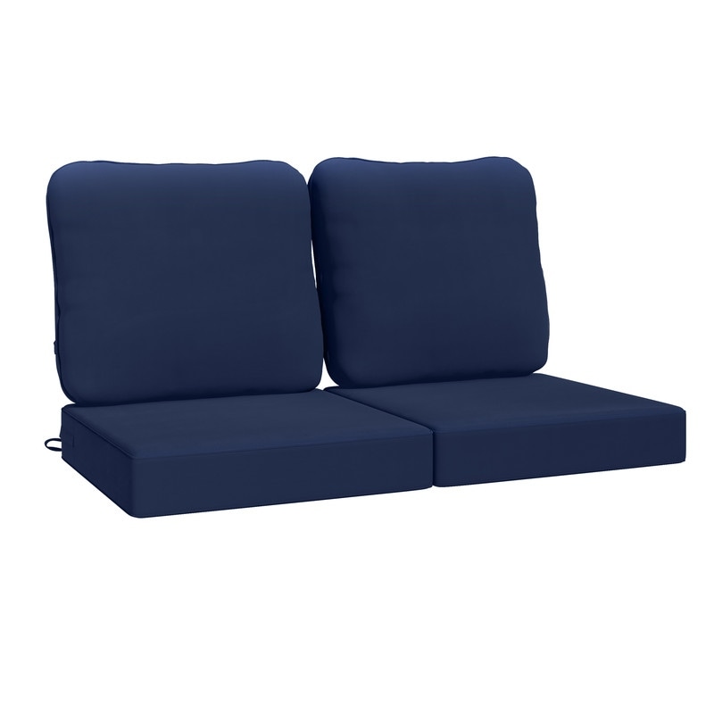 Aoodor Patio High Back Chair Cushions Set of 4 46x21x4 Inches Only Cushions Bed Bath Beyond 35623072
