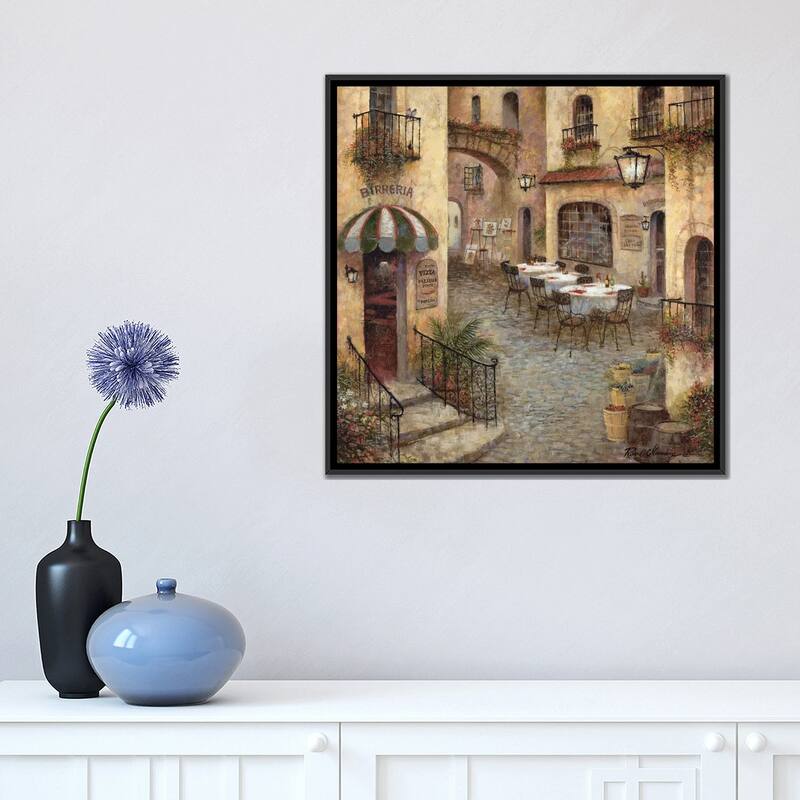 iCanvas "Buon Appetito I" by Ruane Manning Framed Canvas Print