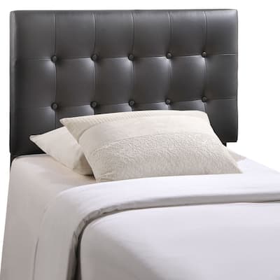Emily Button-tufted Twin-size Headboard