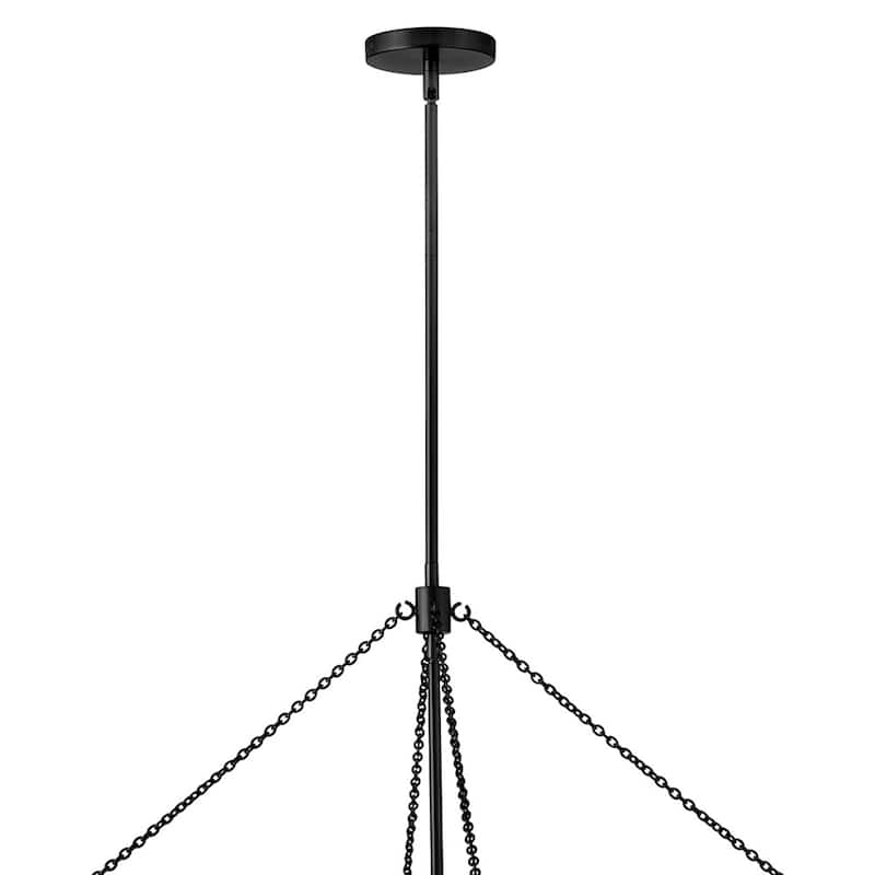 Hinkley Lighting 47735 Gwen 8 Light 32" Wide Waterfall Chandelier