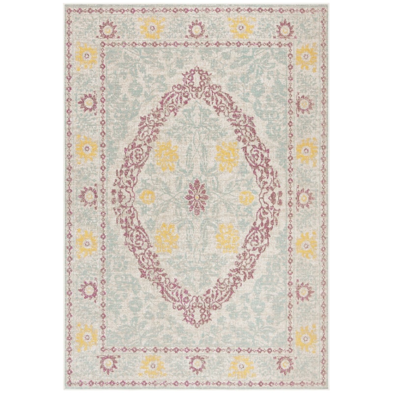 SAFAVIEH Montage Peshah Indoor/ Outdoor Waterproof Patio Backyard Rug