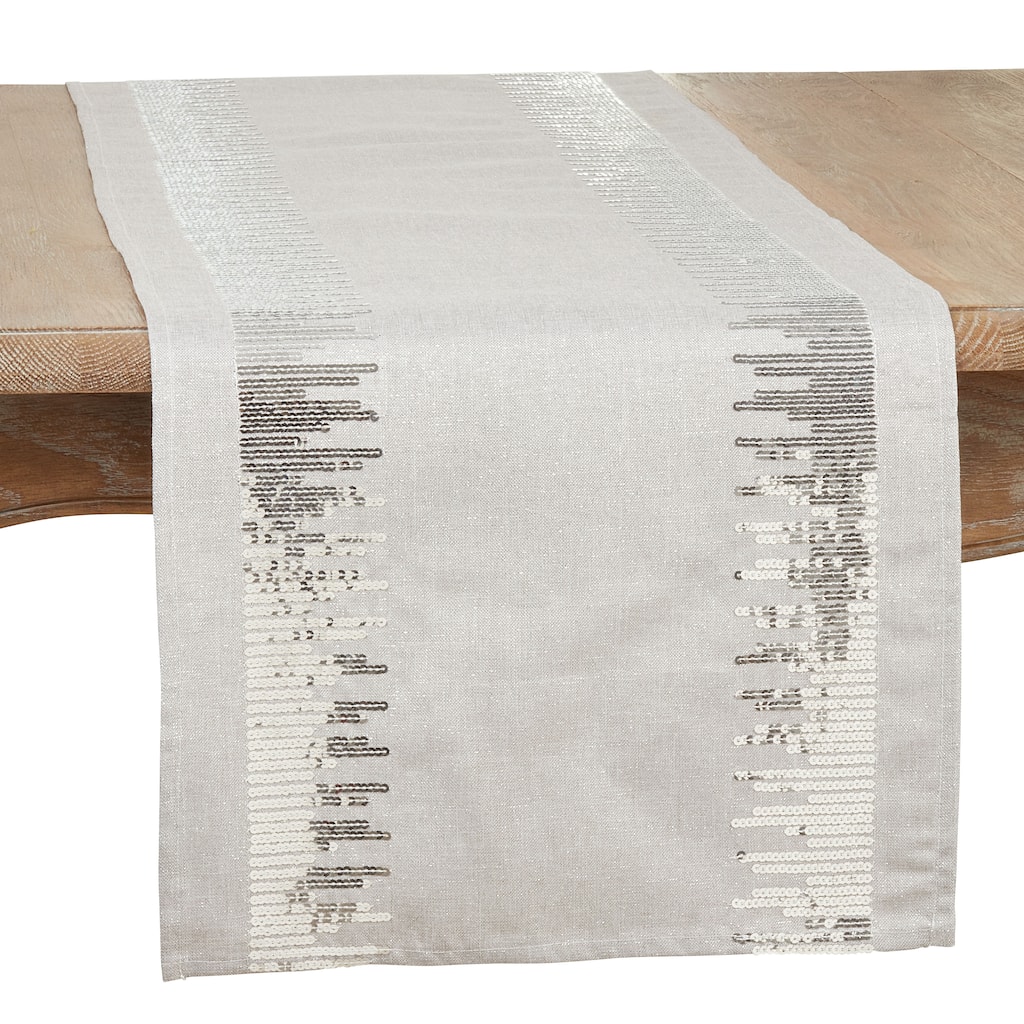 Sequin Design Table Runner - 16"x72"