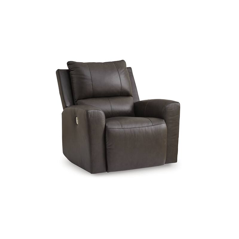 Signature Design by Ashley Boxmere Dark Brown Power Rocker Recliner