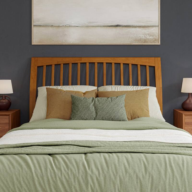 Orleans Sleigh Solid Wood Slat Headboard