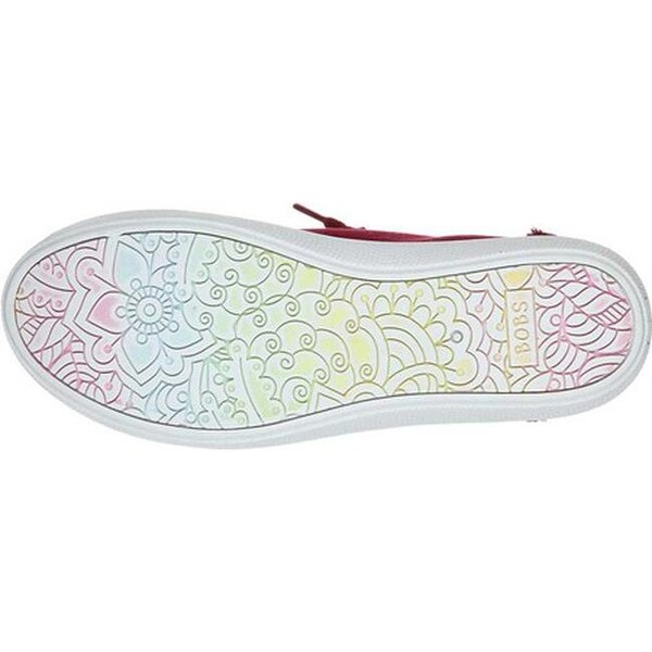 skechers bobs burgundy