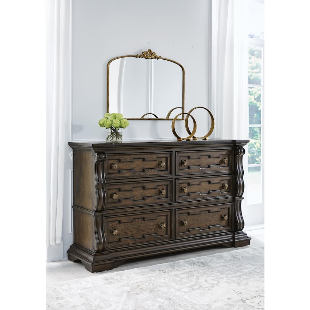 Signature Design by Ashley Maylee Dark Brown Dresser