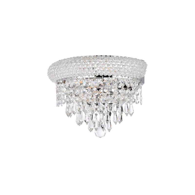 Fleur Illumination 2 light Chrome Wall Sconce