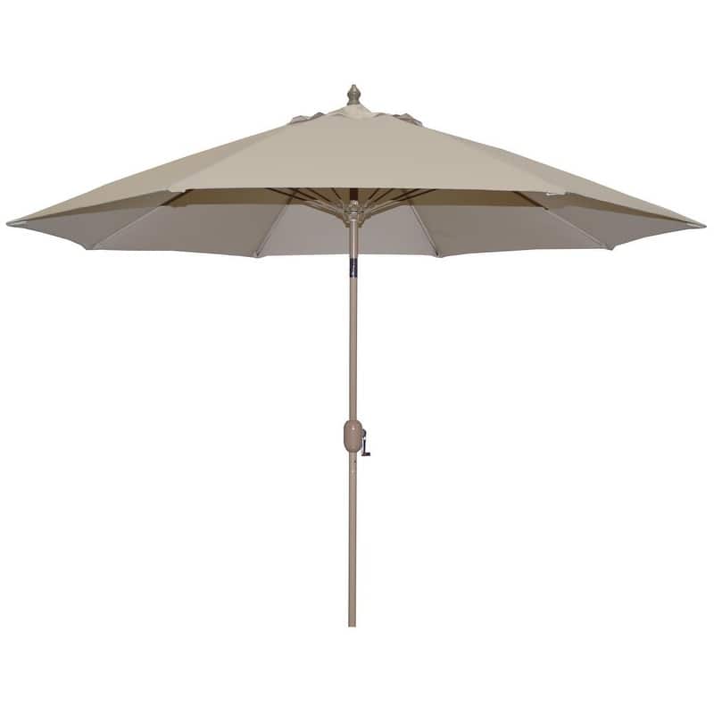 Tropishade 9-foot Beige Rotational Auto-tilt Patio Umbrella