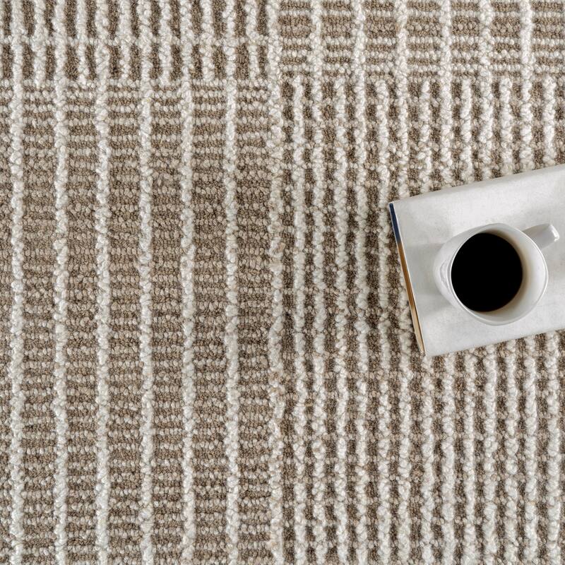 Frenshe Interiors Montceito Tiled Wool Area Rug